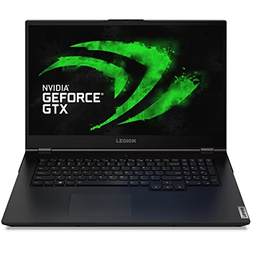 Lenovo Legion 5 Gaming Laptop, 17.3" Full HD Display, AMD Ryzen 5 5600H Processor, NVIDIA GeForce GTX 1650, 32GB RAM, 1TB SSD, Backlit Keyboard, Webcam, Wi-Fi 6, Windows 11 Home, Black