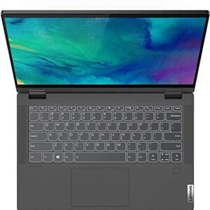 Lenovo IdeaPad Flex 5 14" FHD Touchscreen, Fingerprint Reader, Intel Core i5-1035G1 up to 1GHz, 6cores, 8GB DDR4 RAM, 512GB SSD, Webcam, Bluetooth, HDMI, Win 10, EAT 64GB SD Card, Graphite Grey