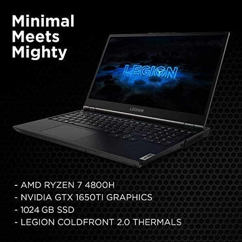 Lenovo Legion 5 Gaming Laptop, 15.6" FHD IPS 144HZ Screen, AMD Ryzen 7 4800H, Backlit KB, WiFi 6, Webcam, USB-C, HDMI, NVIDIA GTX 1660Ti, Windows 10 (32GB RAM | 1TB PCIe SSD)