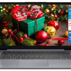 Lenovo IdeaPad 1i 14 Laptop, 14.0" HD Display, Intel Celeron DualCore N4020, 4GB RAM, 96GB Storage ( 64GB eMMC + 32GB Card), 1-Year Microsoft 365, WiFi 6, Long Battery Life, Win 11, TiTac Card