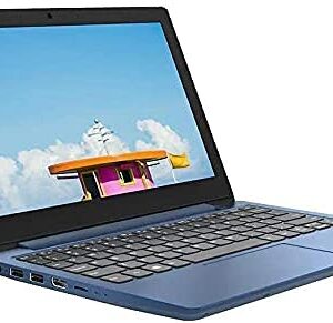 Lenovo 2021 Newest ideapad Compact Laptop for School and Home: 11.6" HD Display, Intel Dual-Core Celeron, 4GB RAM, 64GB Storage, WiFi, BT, HDMI, Dolby Audio, Office 365, Win10 S, June Cloth