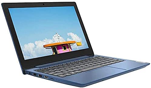 Lenovo 2021 Newest ideapad Compact Laptop for School and Home: 11.6" HD Display, Intel Dual-Core Celeron, 4GB RAM, 64GB Storage, WiFi, BT, HDMI, Dolby Audio, Office 365, Win10 S, June Cloth