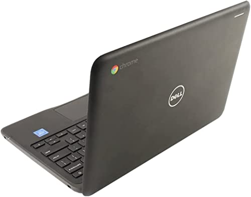 Dell Chromebook 3180 Laptop PC, Intel Celeron N3060 Processor, 4GB Ram, 64GB Solid State Drive, Wi-Fi | Bluetooth, HDMI, USB 3.1 Gen 1, Web Camera, Chrome OS (Renewed) (Non-Touch)