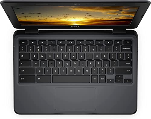 Dell Chromebook 3180 Laptop PC, Intel Celeron N3060 Processor, 4GB Ram, 64GB Solid State Drive, Wi-Fi | Bluetooth, HDMI, USB 3.1 Gen 1, Web Camera, Chrome OS (Renewed) (Non-Touch)