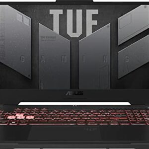 Asus TUF 15.6" FHD 144Hz Gaming Laptop | AMD Ryzen 7 6800H 8 cores | NVIDIA GeForce RTX 3050Ti | RGB Backlit Keyboard | Windows 11 | Grey (Gray, 8GB DDR5 | 512GB SSD)