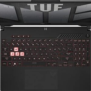 Asus TUF 15.6" FHD 144Hz Gaming Laptop | AMD Ryzen 7 6800H 8 cores | NVIDIA GeForce RTX 3050Ti | RGB Backlit Keyboard | Windows 11 | Grey (Gray, 8GB DDR5 | 512GB SSD)