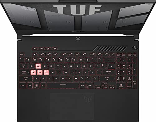 Asus TUF 15.6" FHD 144Hz Gaming Laptop | AMD Ryzen 7 6800H 8 cores | NVIDIA GeForce RTX 3050Ti | RGB Backlit Keyboard | Windows 11 | Grey (Gray, 8GB DDR5 | 512GB SSD)