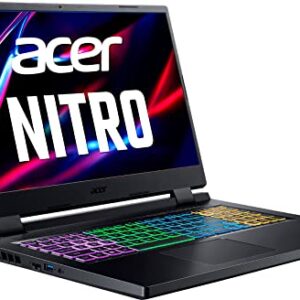 Acer 2022 Nitro 5 17.3" FHD IPS 144Hz Gaming Laptop Core i5 12500H(Beats i7-11800H) NVIDIA RTX 3050 TGP 95W Thunderbolt 4 Intel Killer Ethernet w/Mouse Pad (16GB RAM | 512GB PCIe SSD)