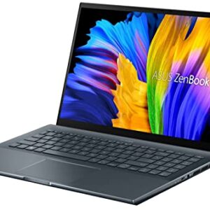 2022 ASUS ZenBook Pro 15 OLED UM535QE-XH91T (AMD Ryzen 9 5900HX, 16GB RAM, 1TB NVMe SSD, RTX 3050Ti 4GB, 15.6" FHD, Windows 11 Pro) Touchscreen Laptop