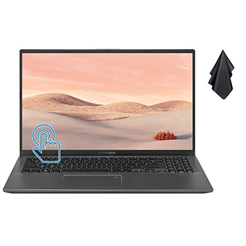 ASUS VivoBook 15.6" FHD Touchscreen Laptop. Intel Core i7-1065G7 Processor, 20GB RAM, 1TB SSD, Backlit Keyboard, Webcam, WiFi, HDMI, Bluetooth, Compact Design, Long Battery Life, Win 10