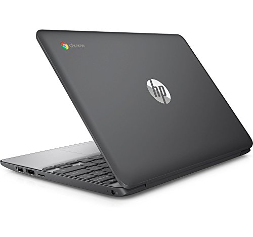 HP Chromebook 11.6in HD Touch Screen with IPS, Celeron N3060 @ 1.6GHz, 4GB RAM, 16GB eMMC, Gray (Renewed)