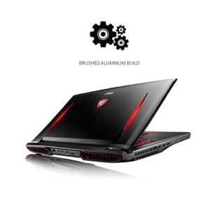 MSI GT73VR Titan PRO-1005 17.3" 120Hz 5ms Hardcore Gaming Laptop i7-7700HQ GTX 1080 8G 16GB 512GB SSD + 1TB, Black-Red