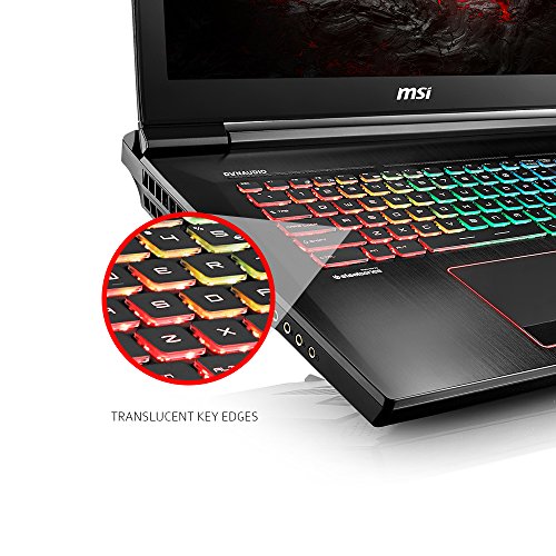 MSI GT73VR Titan PRO-1005 17.3" 120Hz 5ms Hardcore Gaming Laptop i7-7700HQ GTX 1080 8G 16GB 512GB SSD + 1TB, Black-Red