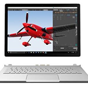 Microsoft Surface Book (128GB / 8GB RAM) Intel Core i5 Computer - Silver (Renewed)