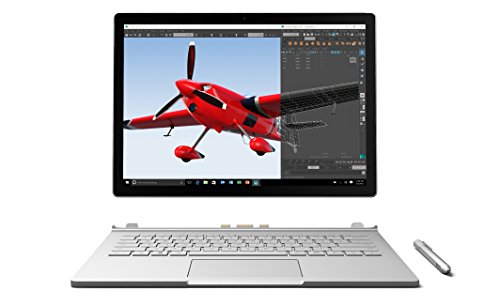 Microsoft Surface Book (128GB / 8GB RAM) Intel Core i5 Computer - Silver (Renewed)