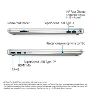 2022 Newest HP 15 Laptop, 15.6" FHD IPS Display, Intel Core i3-1115G4 Processor, Intel UHD Graphics, 16GB RAM, 1TB PCIe SSD, Fingerprint Reader, Ethernet Port, Windows 11 + Microfiber Cloth