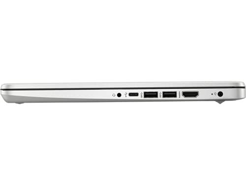 HP Laptop 14-fq1074nr 14" AMD Ryzen 3 5300U 8 GB Memory; 256 GB SSD Storage Windows 11 S Natural Silver(Renewed)