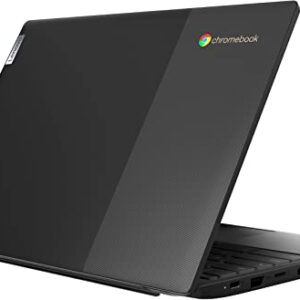 Lenovo 2022 Newest Lightweight Chromebook 3 11.6'' HD Screen Laptop Business Student, Intel Celeron N4020 Dual-Core, up to 2.8 GHZ, 4GB RAM, 64GB eMMC Storage, WiFi 5, Chrome OS +MarxsolCables, Black