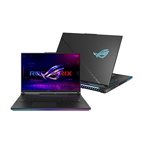 EXCaliberPC 2023 ASUS ROG Strix Scar 18 G834JY-XS97 Pro Extreme (i9-13980HX, 64GB RAM, 2TB NVMe SSD, RTX 4090 16GB, 18" QHD+ 240Hz 3ms, Windows 11 Pro) Gaming Notebook