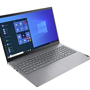 Lenovo 2022 ThinkBook 15 G3 ACL 15.6" FHD Business Laptop, AMD Ryzen 7 5700U, 16GB RAM, 512GB PCIe SSD, AMD Radeon Graphics, Backlit Keyboard, Windows 10 Pro, Mineral Gray, 32GB USB SnowBell Card