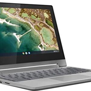 2021 Newest Lenovo Flex 3 2-in-1 Convertible Chromebook, 11.6" HD Touchscreen, MediaTek MT8173C CPU, 4GB RAM, 32GB eMMC, PowerVR Graphics, Dolby Audio, HD Webcam, Chrome OS, Grey + Oydisen Cloth