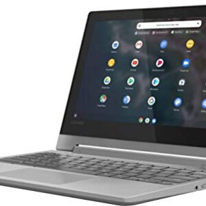 2021 Newest Lenovo Flex 3 2-in-1 Convertible Chromebook, 11.6" HD Touchscreen, MediaTek MT8173C CPU, 4GB RAM, 32GB eMMC, PowerVR Graphics, Dolby Audio, HD Webcam, Chrome OS, Grey + Oydisen Cloth