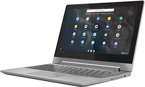 2021 Newest Lenovo Flex 3 2-in-1 Convertible Chromebook, 11.6" HD Touchscreen, MediaTek MT8173C CPU, 4GB RAM, 32GB eMMC, PowerVR Graphics, Dolby Audio, HD Webcam, Chrome OS, Grey + Oydisen Cloth