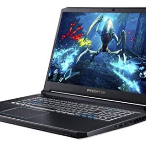 Acer Predator Helios 300 Gaming Laptop PC, 17.3" Full HD 144Hz 3ms IPS Display, Intel i7-9750H, GeForce RTX 2070 Max-Q, 32GB DDR4, 512GB NVMe SSD, RGB Backlit KB, Windows 10 Pro, PH317-53-77X3