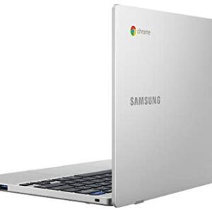 SAMSUNG Galaxy Chromebook 4 11.6” 64GB Laptop Computer w/ 4GB RAM, Gigabit WiFi, HD Intel Celeron Processor, Compact Design, Military Grade Durability, US Version, Silver