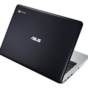 ASUS C200MA Chromebook 11.6 Inch, Intel Dual Core, 4GB RAM, 16G EMMC + TPM (Black)