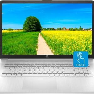 HP 2022 Newest 17z Laptop, 17.3'' HD+ Touchscreen, 32GB DDR4 RAM, 1TB SSD + 2TB HDD AMD Ryzen 3 5300U Processor, HDMI, USB Type-C, Wi-Fi 5, Bluetooth, Windows 10 Home, Silver