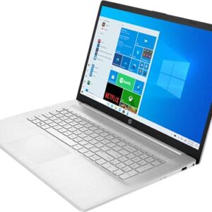 HP 2022 Newest 17z Laptop, 17.3'' HD+ Touchscreen, 32GB DDR4 RAM, 1TB SSD + 2TB HDD AMD Ryzen 3 5300U Processor, HDMI, USB Type-C, Wi-Fi 5, Bluetooth, Windows 10 Home, Silver