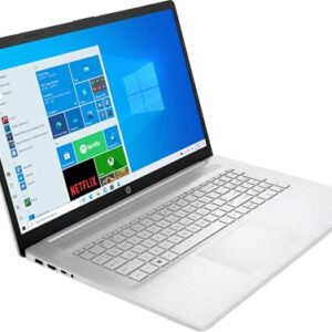 HP 2022 Newest 17z Laptop, 17.3'' HD+ Touchscreen, 32GB DDR4 RAM, 1TB SSD + 2TB HDD AMD Ryzen 3 5300U Processor, HDMI, USB Type-C, Wi-Fi 5, Bluetooth, Windows 10 Home, Silver