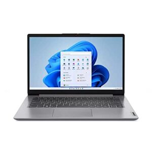 lenovo 14″ ideapad 1i laptop with windows 11 home in s mode – intel core i3 processor – 8gb ram – 256gb ssd storage – gray (82qc004bus)