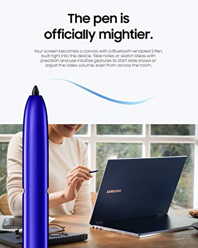 Samsung Galaxy Book Flex 13.3” Laptop|QLED Display and Intel Core i7 Processor|8GB Memory|512GB SSD|Long Battery Life and Bluetooth-Enabled S Pen|(NP930QCG-K01US),Royal Blue