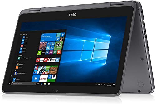 Dell Latitude Touch 3190 2-in-1 PC Intel Quad Core up to 2.4Ghz 4GB 64GB SSD 11.6inch HD Touch Gorilla Glass LED WiFi Cam HDMI W10 Pro (Renewed)