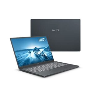 2022 msi prestige 15 a12ud-005 (i7-1260p, 16gb ram, 2x 512gb nvme ssd, rtx 3050ti 4gb, 15.6″ fhd, windows 11 pro) professional laptop – carbon gray