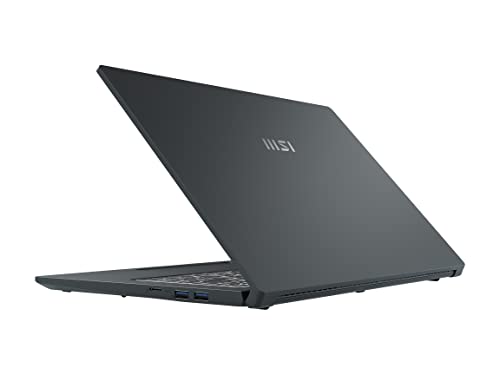 2022 MSI Prestige 15 A12UD-005 (i7-1260P, 16GB RAM, 2X 512GB NVMe SSD, RTX 3050Ti 4GB, 15.6" FHD, Windows 11 Pro) Professional Laptop - Carbon Gray