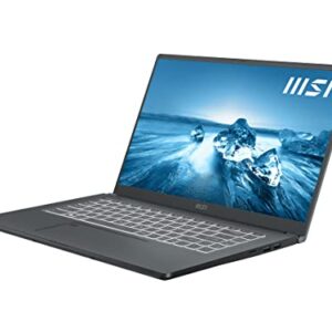 2022 MSI Prestige 15 A12UD-005 (i7-1260P, 16GB RAM, 2X 512GB NVMe SSD, RTX 3050Ti 4GB, 15.6" FHD, Windows 11 Pro) Professional Laptop - Carbon Gray