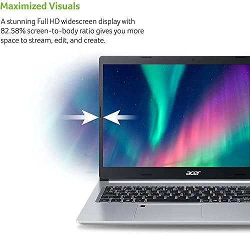 Acer 2022 Newest Aspire 5 Slim 15.6" FHD IPS Laptop, Quad-Core AMD Ryzen 3 3350U (Upto 3.5GHz,Beat i5-7200U), 12GB DDR4 RAM, 512GB SSD,WiFi 6, Backlit KB, Fingerprint Reader,Windows 11+MarxsolCables