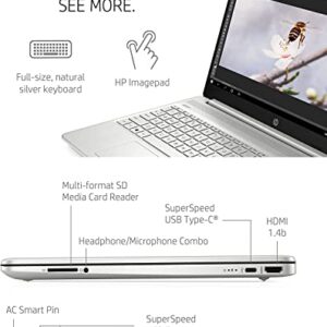 [Windows 11 Pro] HP 15 15.6" FHD Business Laptop Computer, 11th Generation Intel 4-core i5-1135G7 (Beat i7-1160G7), 16GB RAM 512GB PCIe SSD, Intel Iris Xe Graphics, Numeric Keypad, BT 5.2, HDMI, w/Hub