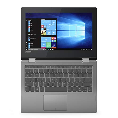 Lenovo Flex 11 11.6” 2 in 1 Laptop, Windows 10, Intel Celeron N4000 Dual-Core Processor, 4GB RAM, 64GB eMMC SSD 81A70005US