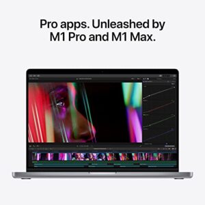 Apple 2021 MacBook Pro (16-inch, M1 Pro chip with 10‑core CPU and 16‑core GPU, 32GB RAM, 2TB SSD) - Space Gray Z14V0016J