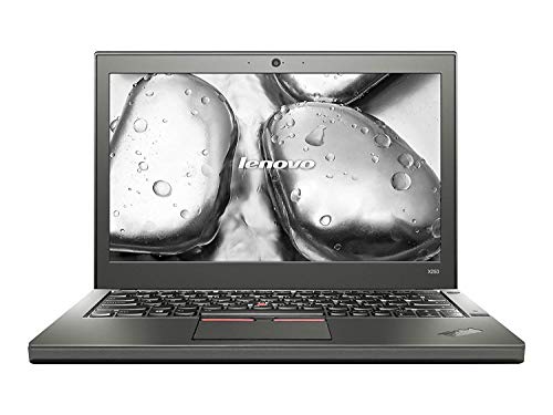 Lenovo Thinkpad X250 12.5" Laptop Intel i7 2.6GHz 8GB 256GB SSD Windows 10 Pro (Renewed)