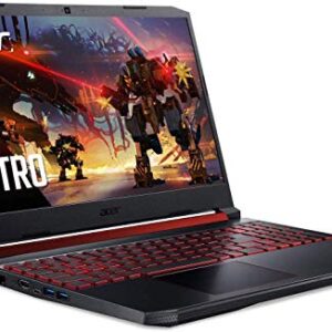 Newest Acer Nitro 5 15.6“ FHD Gaming Laptop, Intel Quad-Core i5-9300H, NVIDIA GeForce GTX 1650, 16GB RAM, 256GB NVMe SSD, WiFi 6, Win 10 w/ GalliumPi Accs.