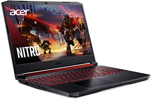 Newest Acer Nitro 5 15.6“ FHD Gaming Laptop, Intel Quad-Core i5-9300H, NVIDIA GeForce GTX 1650, 16GB RAM, 256GB NVMe SSD, WiFi 6, Win 10 w/ GalliumPi Accs.