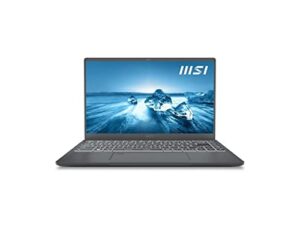 msi latest prestige 14evo laptop | 14″ fhd ips display | intel 14-core i7-1280p | iris xe graphics | 32gb ddr4 1tb nvme ssd | wifi 6e | 2xthunderbolt 4 | backlit kb | fingerprint | windows 11 home
