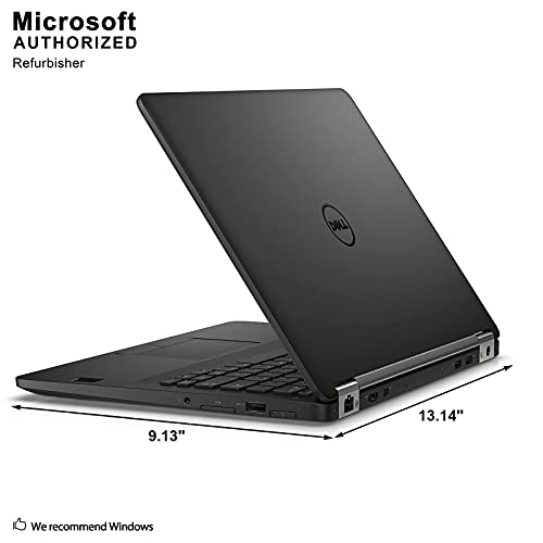 Dell Latitude E7470 14 inches HD, Core i5-6300U 2.4GHz, 16GB RAM, 512GB Solid State Drive, Windows 10 Pro 64Bit (Renewed)