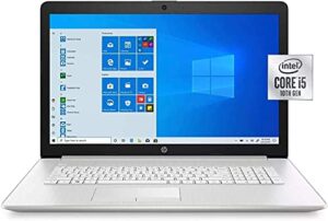 hp – 17.3″ hd+ touchscreen laptop – 10th gen intel core i5 – 8gb memory – 256gb ssd – numeric keypad – dvd-writer – windows 10 home