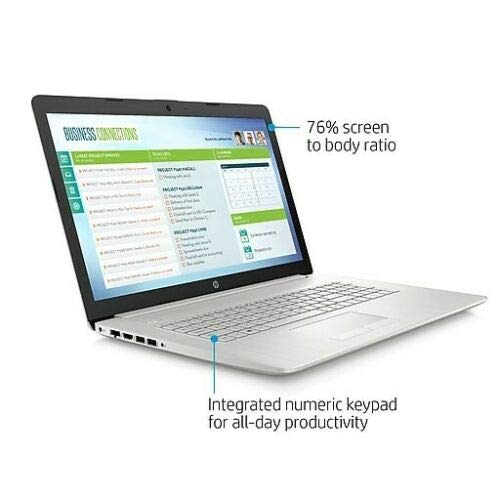 HP 17-by3065st 17.3" Notebook 10th GEN i5 8GB RAM 128GB SSD + 1TB HDD DVDRW Windows 10 17.3" HD+ 1600X900